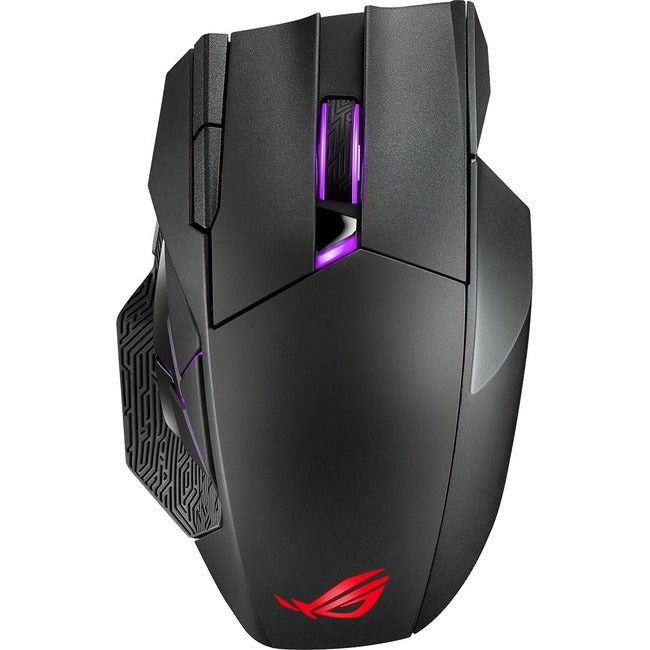 Asus ROG Spatha X Gaming Mouse - Radio Frequency - USB Type C - Optical - 12 Programmable Button(s) Asus ROG Spatha X Gaming Mouse - Radio Frequency - USB Type C - Optical - 12 Programmable Button(s)